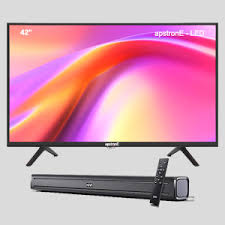 ApstronE - LED (42 Inches) Smart TV with Soundbar